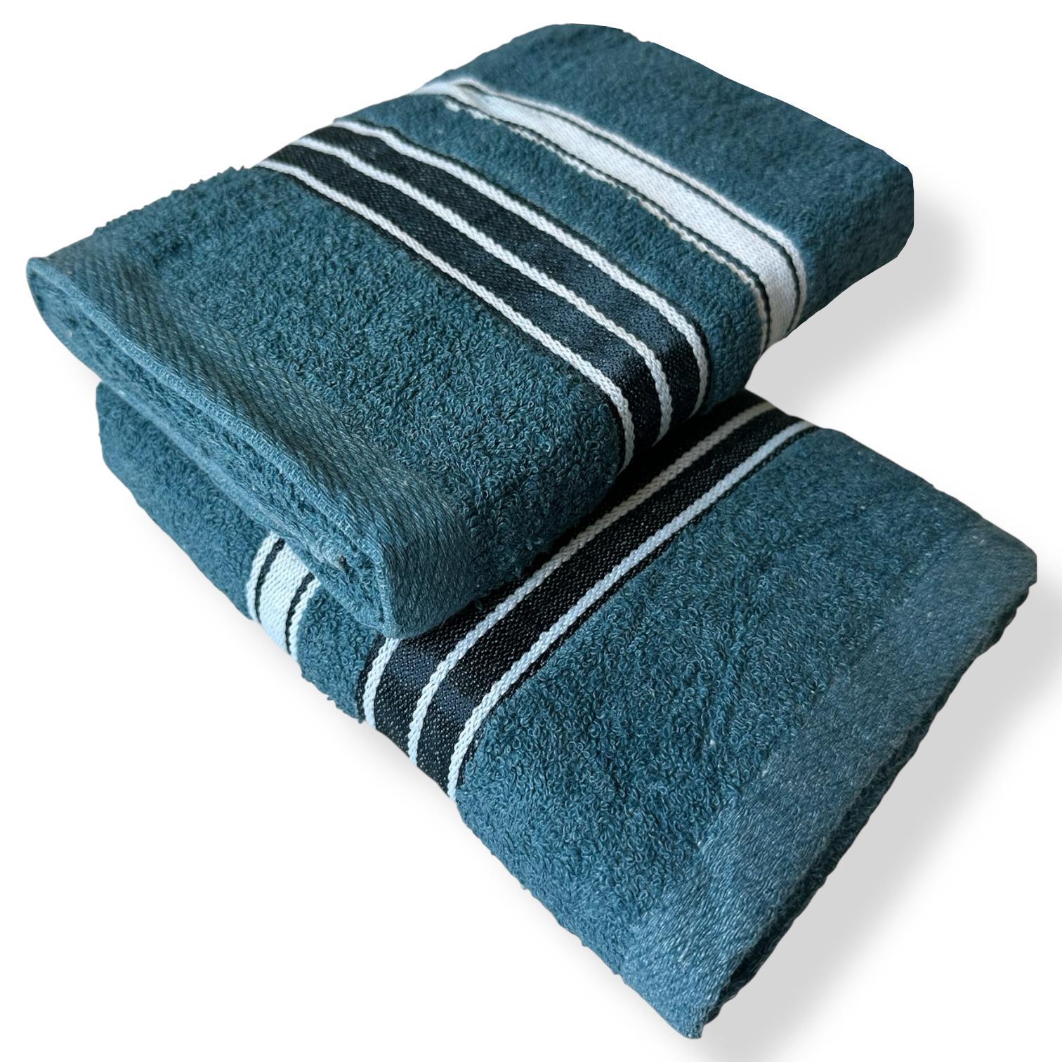 Рушник махровий Koloco 50x100 см Бірюзовий (550-92-4) - фото 3