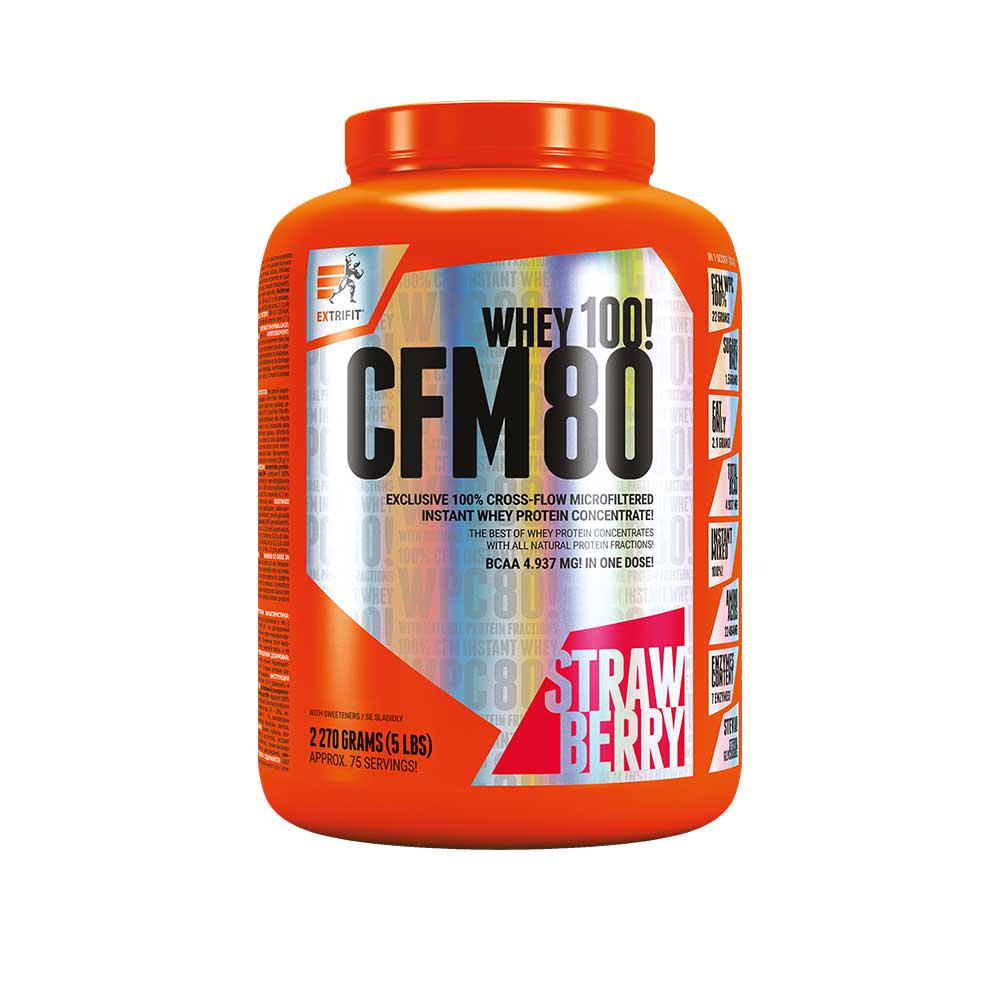 Протеин Extrifit CFM Instant Whey 80 Strawberry 2270 g