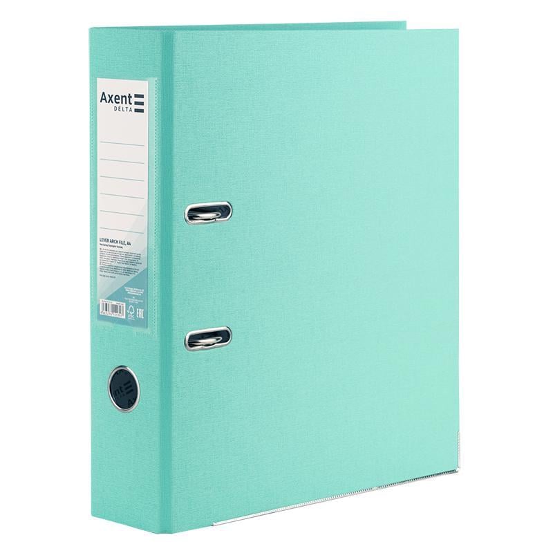 Папка-регистратор Axent Delta Pastelini А4 75 мм Мятный (D1714-18P)