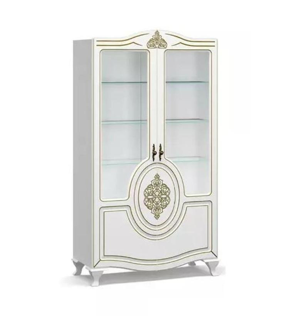 Витрина для гостиной 2В Mebel Service Милан 102,1х45,8х81 см Белый матовый (23441272) - фото 2