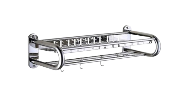 Полиця Valeso NSM 014 для ванної кімнати 60х42х19 см (02365) Полиця Valeso NSM 014 для ванної кімнати 60х42х19 см (02365)