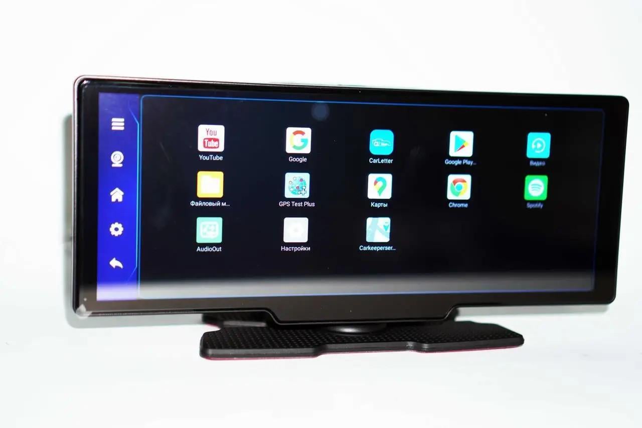 Видеорегистратор на торпеду ОС Android 10.0 поддержка Android Auto/CarPlay/GPS/Wi-Fi/4K/Bluetooth/FM (34629825)