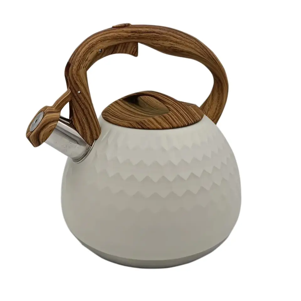 Чайник со свистком Gusto Сириус GT-1421-28 2,8 л Белый (8-6-5090629)