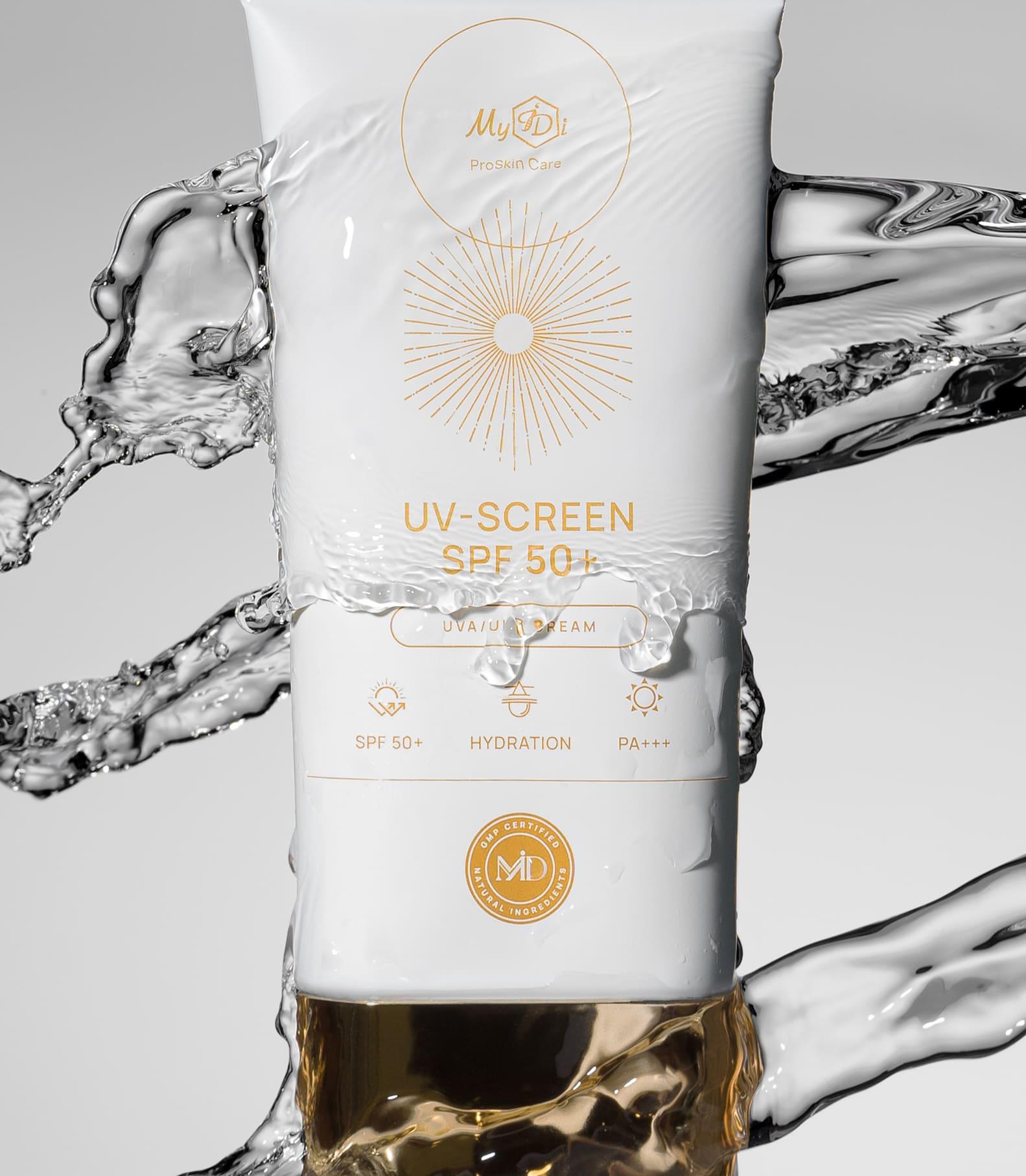 Крем сонцезахисний MyIDi UV-screen cream SPF 50+ 50 мл (4820267230202) - фото 6