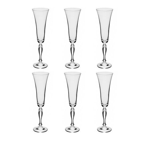 Набор бокалов для шампанского Bohemia Victoria 180 мл 6 шт. (40727/180)