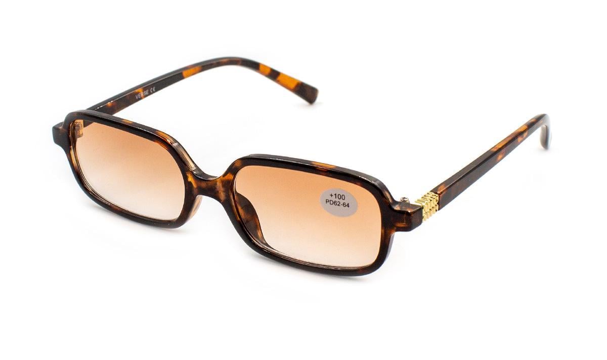 Окуляри для зору в пластиковій оправі Verse 25004-C2 тоновані +3,25 (282731327)