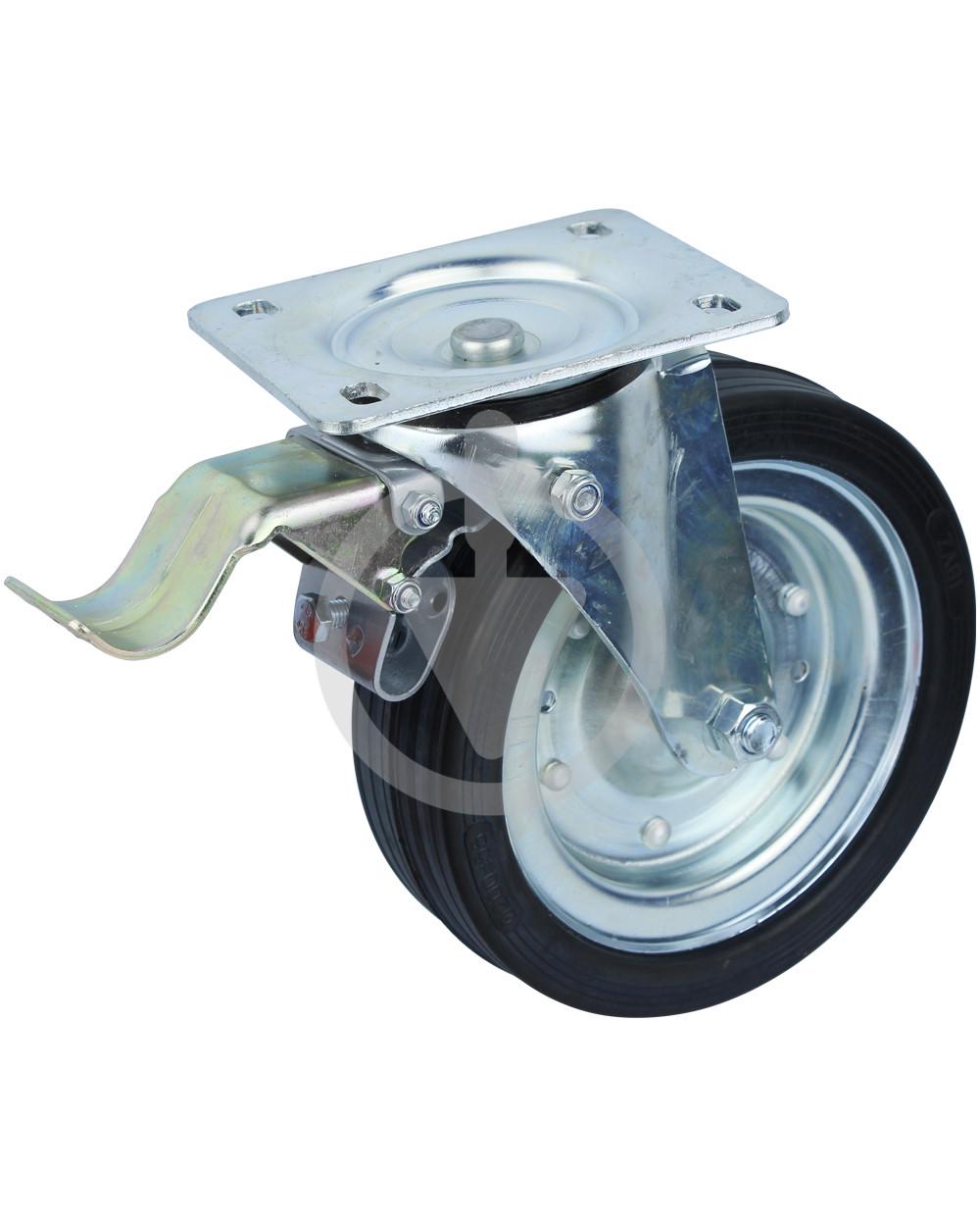 Колесо MIXXMANN S6/S7/S8 200/56 мм со стопором (14394909)