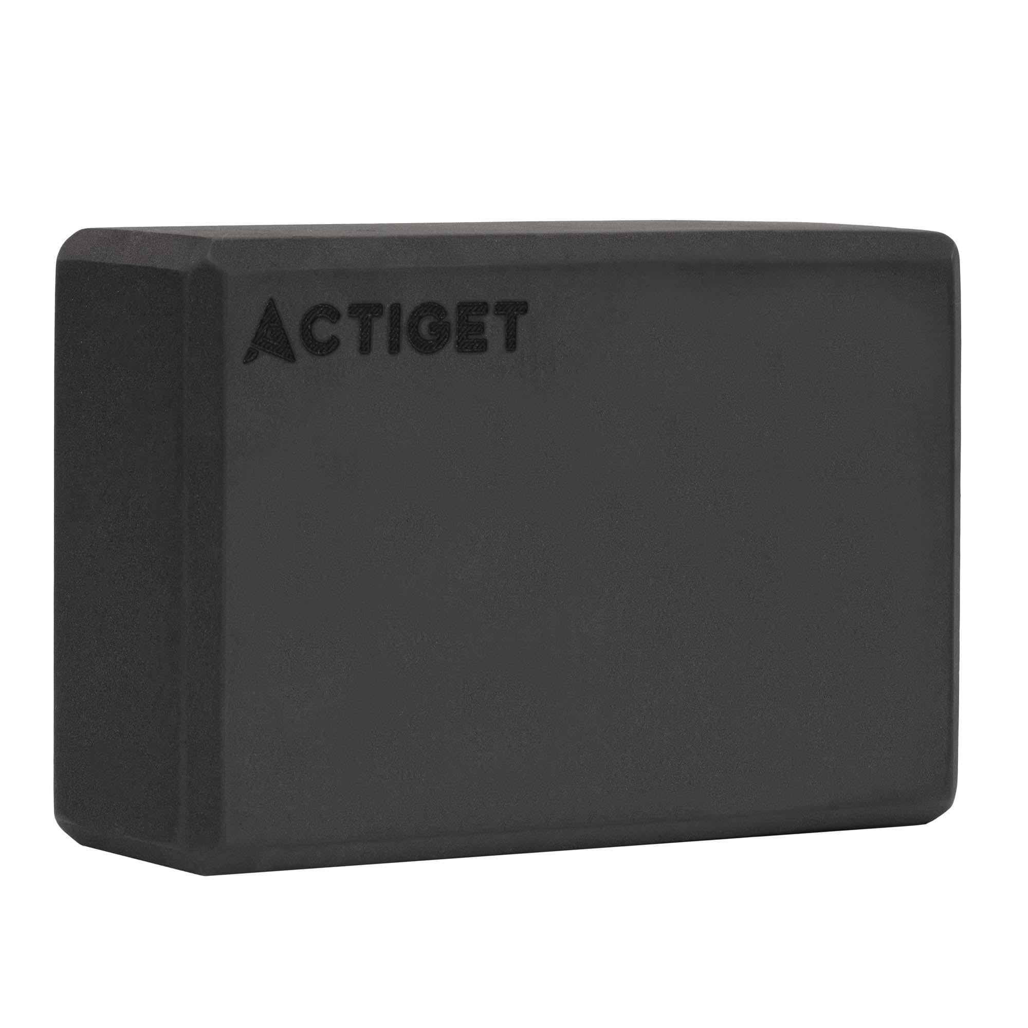 Блок для йоги Actiget EVA ACT0058 23x15x7,5 см Black (36191008)
