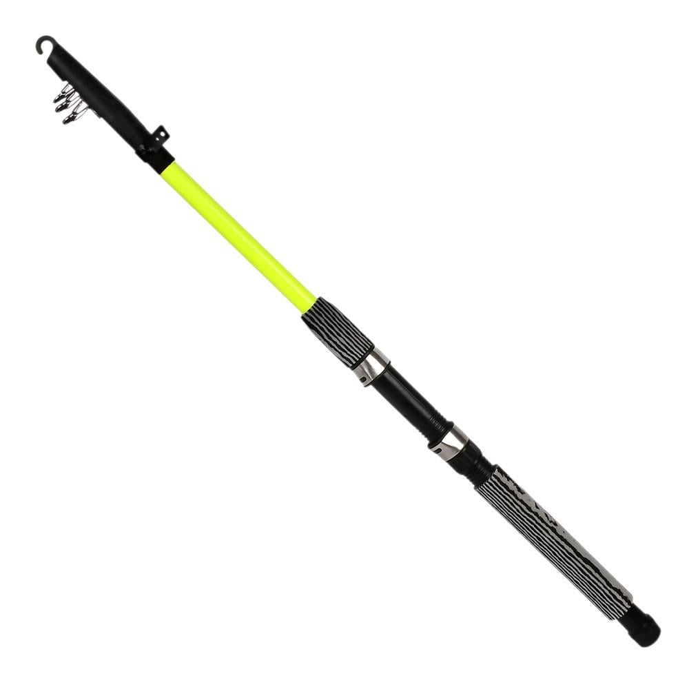 Спиннинг телескопический Sam's Fish Catch Up SF24334-3,3 с чехлом/складной до 65 см/тест 30-60 г/3,3 м Черно-желтый (28915345)