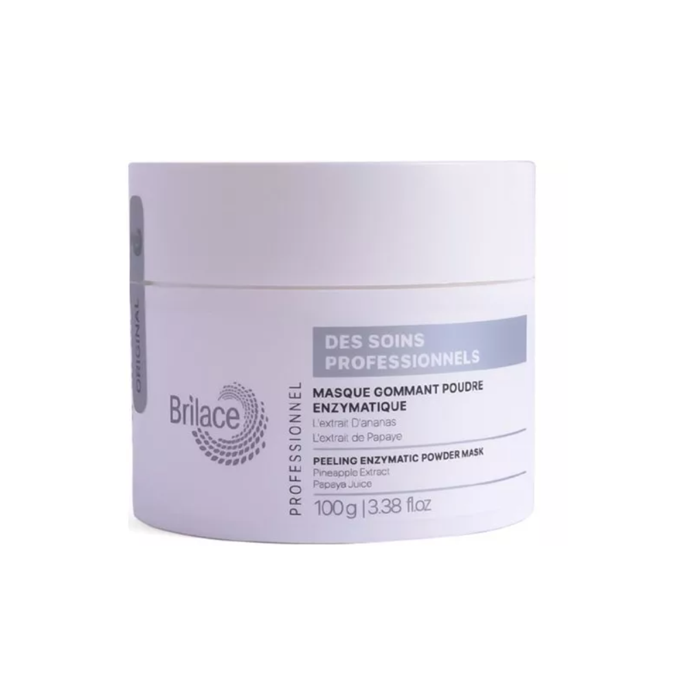 Пілінг ензимний Brilace Peeling Enzymatic Powder Mask 100 мл Пілінг ензимний Brilace Peeling Enzymatic Powder Mask 100 мл