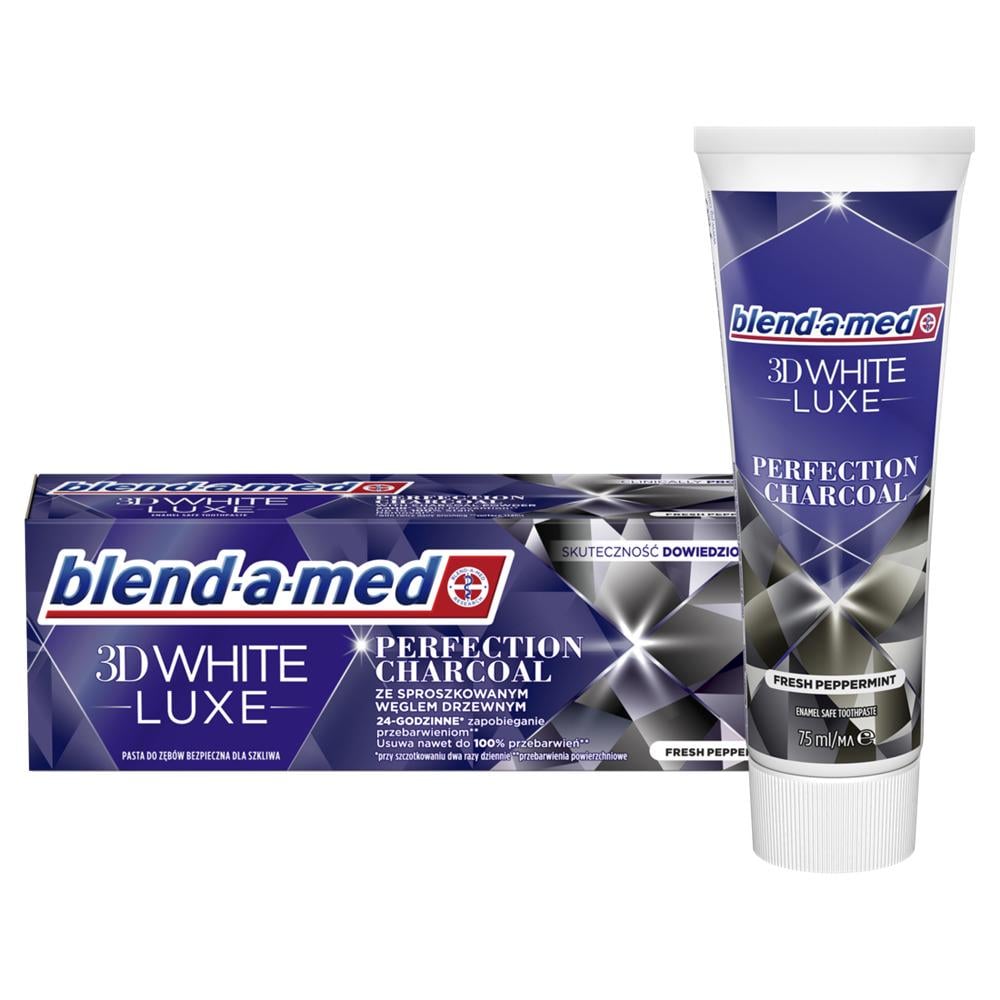 Зубная паста Blend-a-Med 3D White Luxe Совершенство угля 75 мл (31120650)