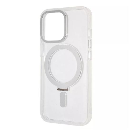 Чохол-накладка для телефону WAVE Premium Attraction Case with Magnetic Ring - iPhone 13 Pro white (446170003)