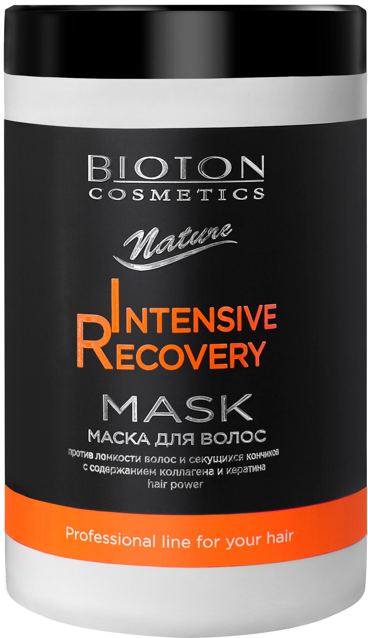 Маска Bioton Cosmetics Naturе Intensive Recovery для укрепления волос 1000 мл (12126)