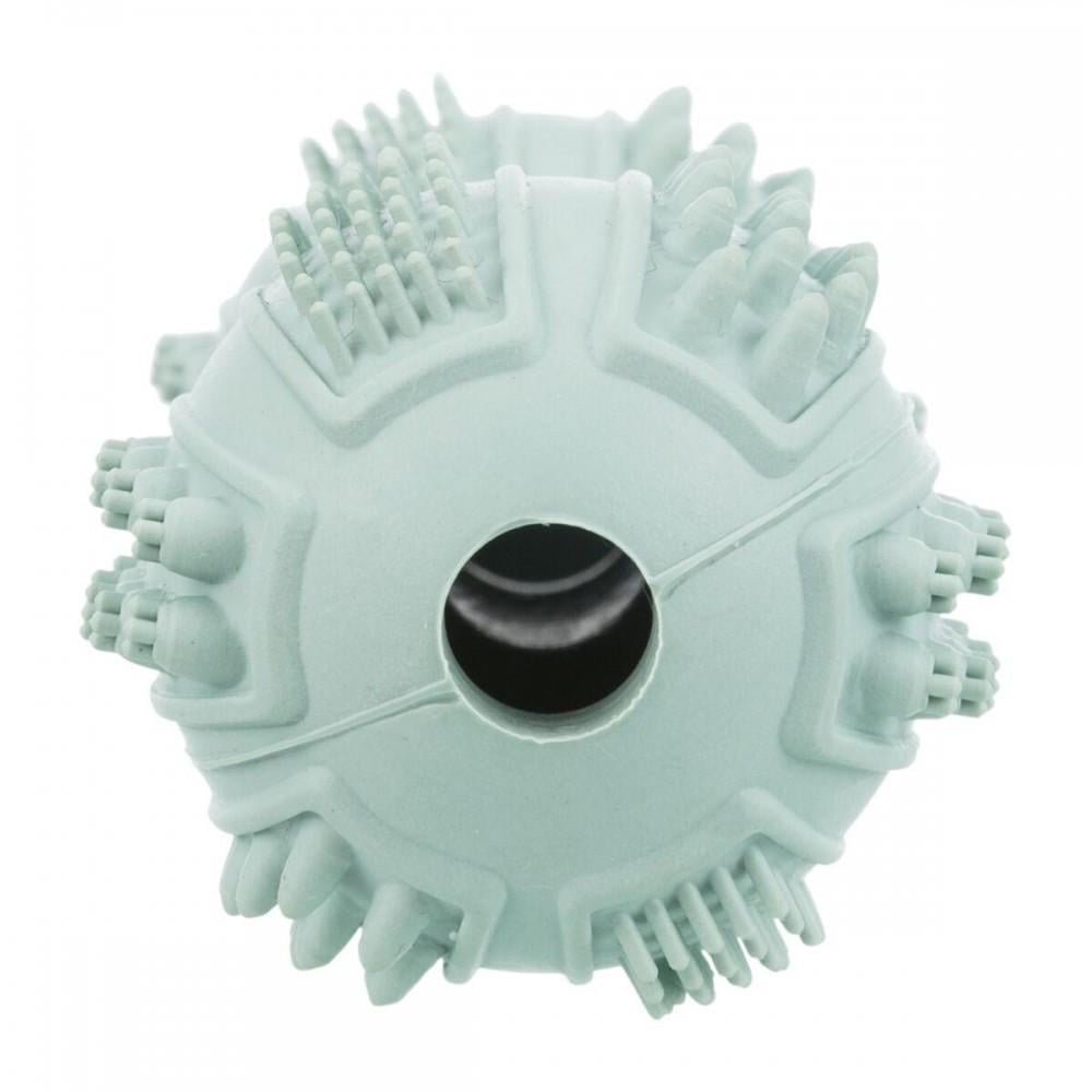 Игрушка для щенков Trixie Junior Dumbbell Гантель шипованная резина 9 см Голубой (4011905333434_1)