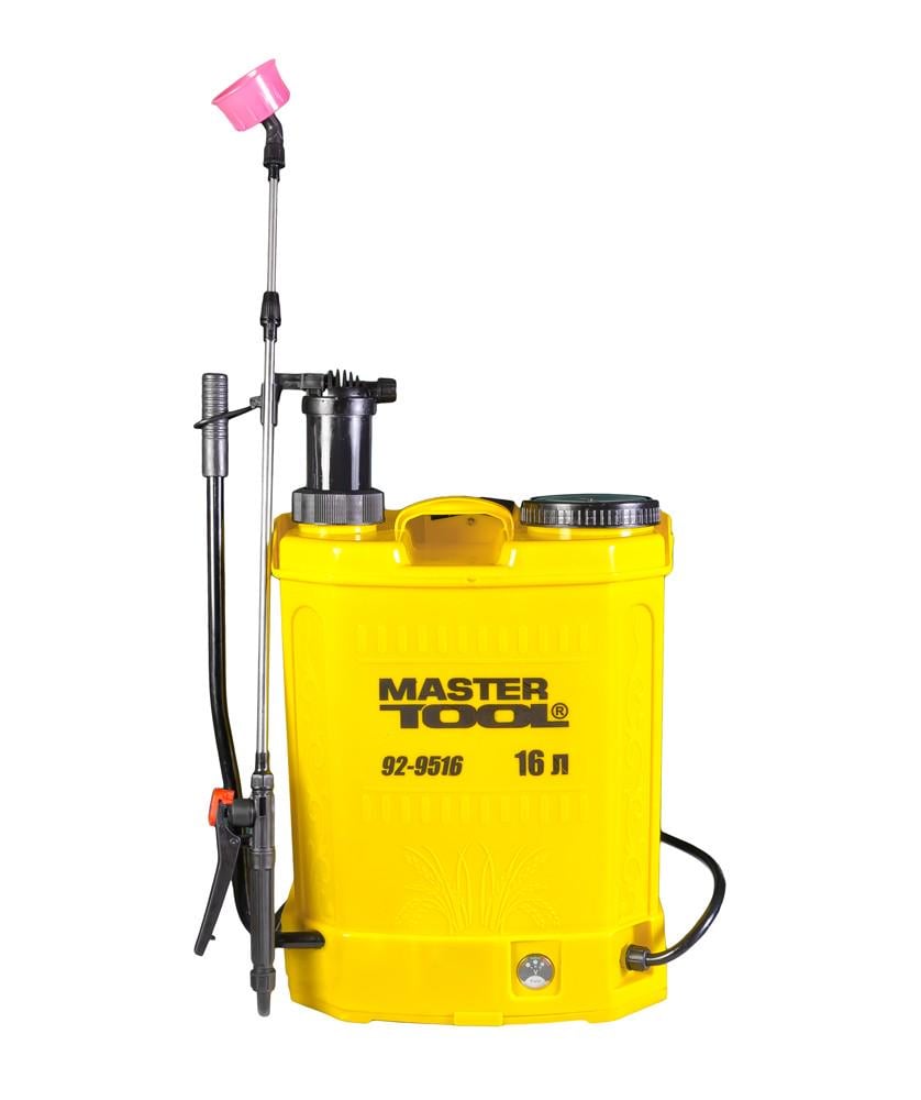 Обприскувач ранцевий акумуляторний комбінований MASTERTOOL Classic 16 л 12 V 8 Ah