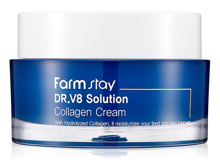 Крем для обличчя FarmStay DR-V8 Solution Collagen антивіковий 50 мл (528387)