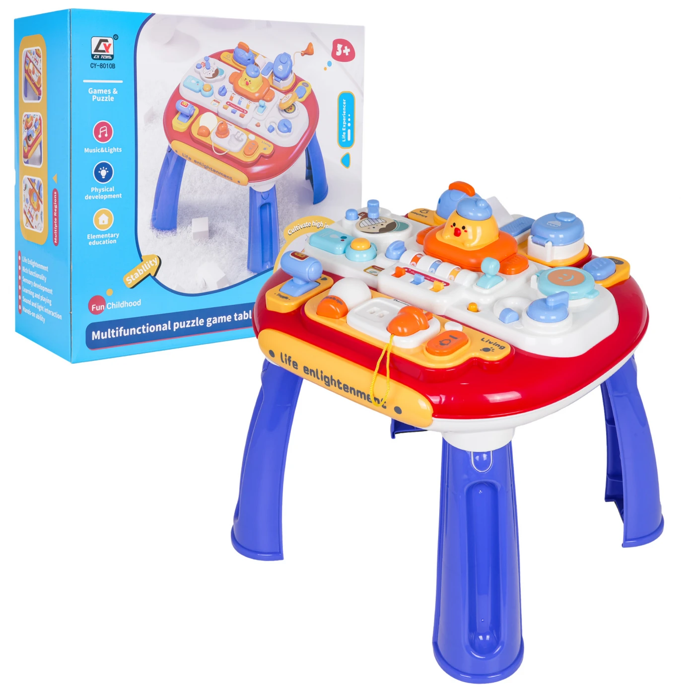 Интерактивный развивающий столик Ramiz 8010B (449187)