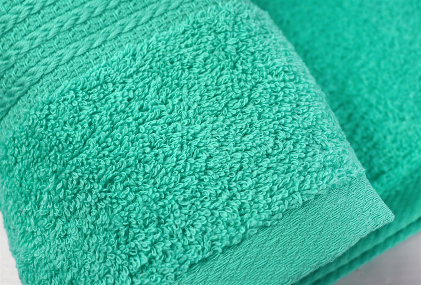 Полотенце Rainbow W.Green 50х90 см 500г/м2 Бирюзовый - фото 6