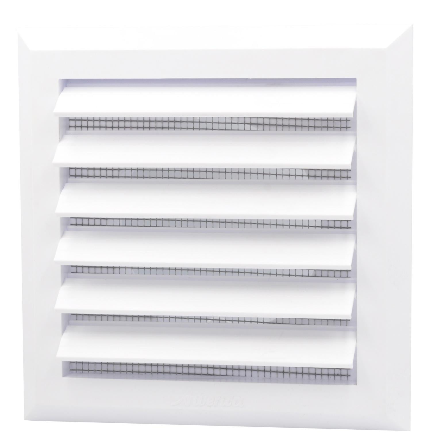 Вентиляционная решетка Awenta Т-38 с жалюзи 175x175 мм d 100 мм (29747848)