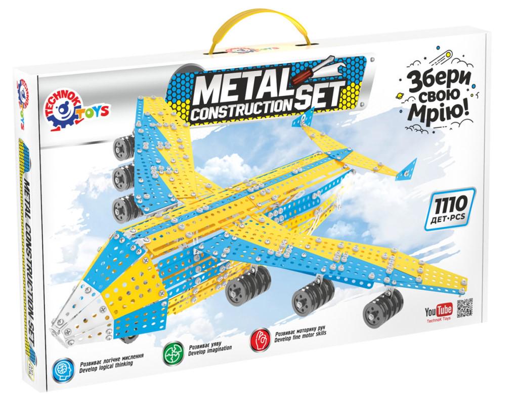 Конструктор ТехноК 9178 Самолет Мечта металлический (AWN-00288) Конструктор ТехноК 9178 Самолет Мечта металлический (AWN-00288)