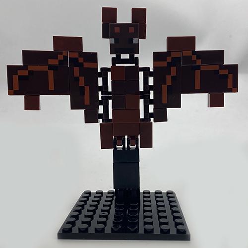 Конструктор фігурка iBlock Bat Minecraft 12 см - фото 4