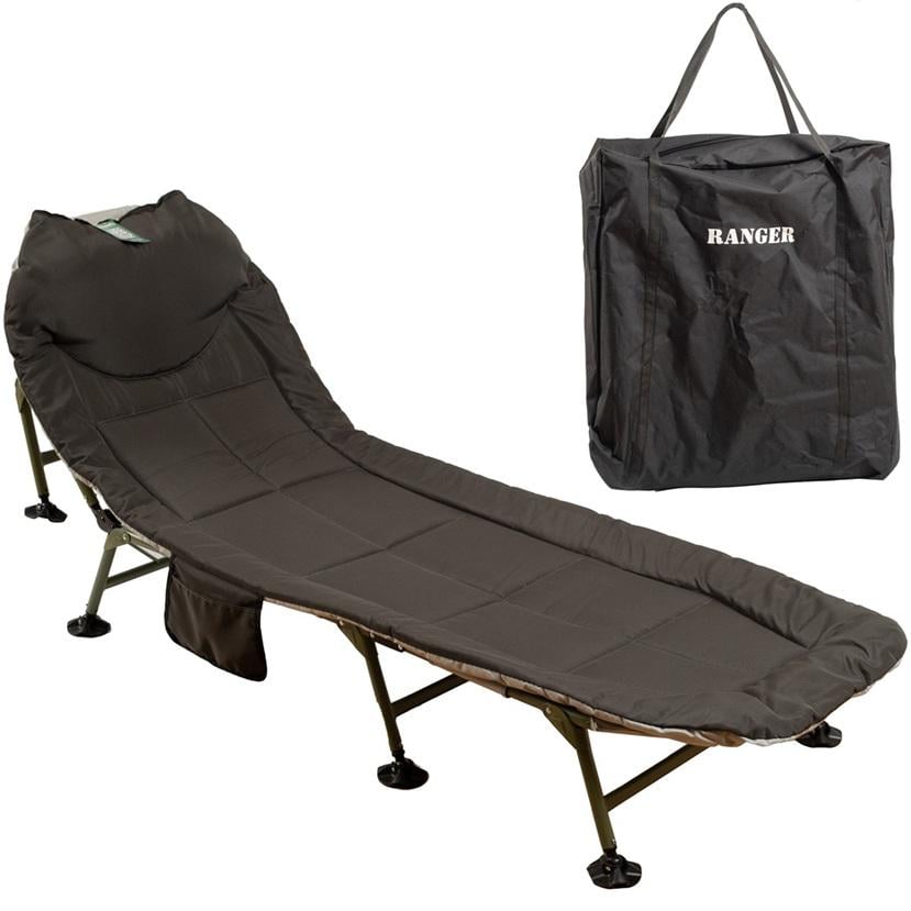 Раскладушка с чехлом Ranger Comfort Lux 8 legs (RA5527)