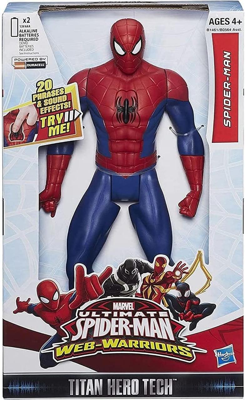 Игровая фигурка электронная Hasbro Marvel Человек-паук 30 см (B1461)