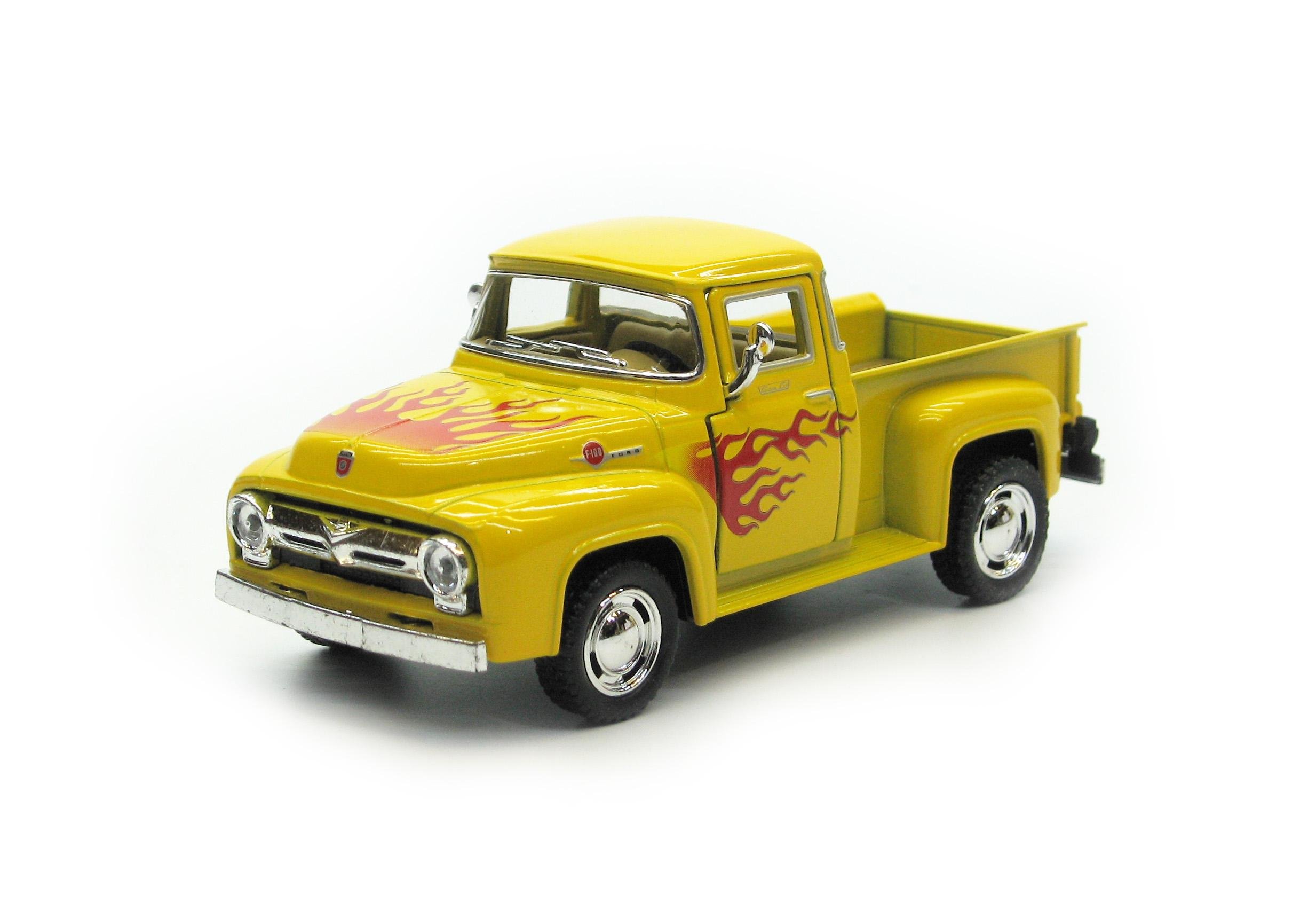 Машина металлическая KT5385F Ford F-100 Pickup with printing 1956