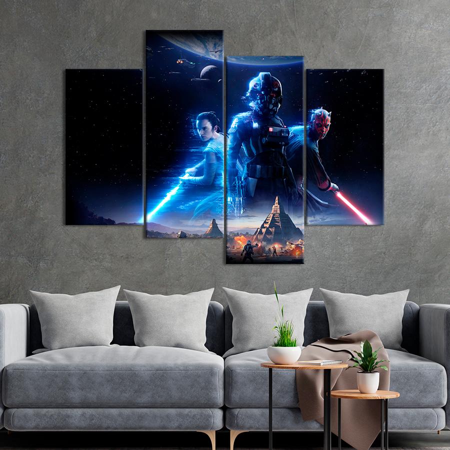 Настенний декор Star Wars: Скайуокер. Восход 89x56 см (A172-4)