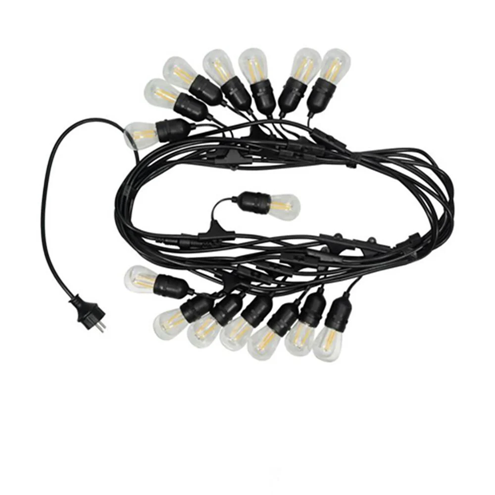 Гирлянда уличная Comshop Ретро 16 LED лампочек 14,6 м