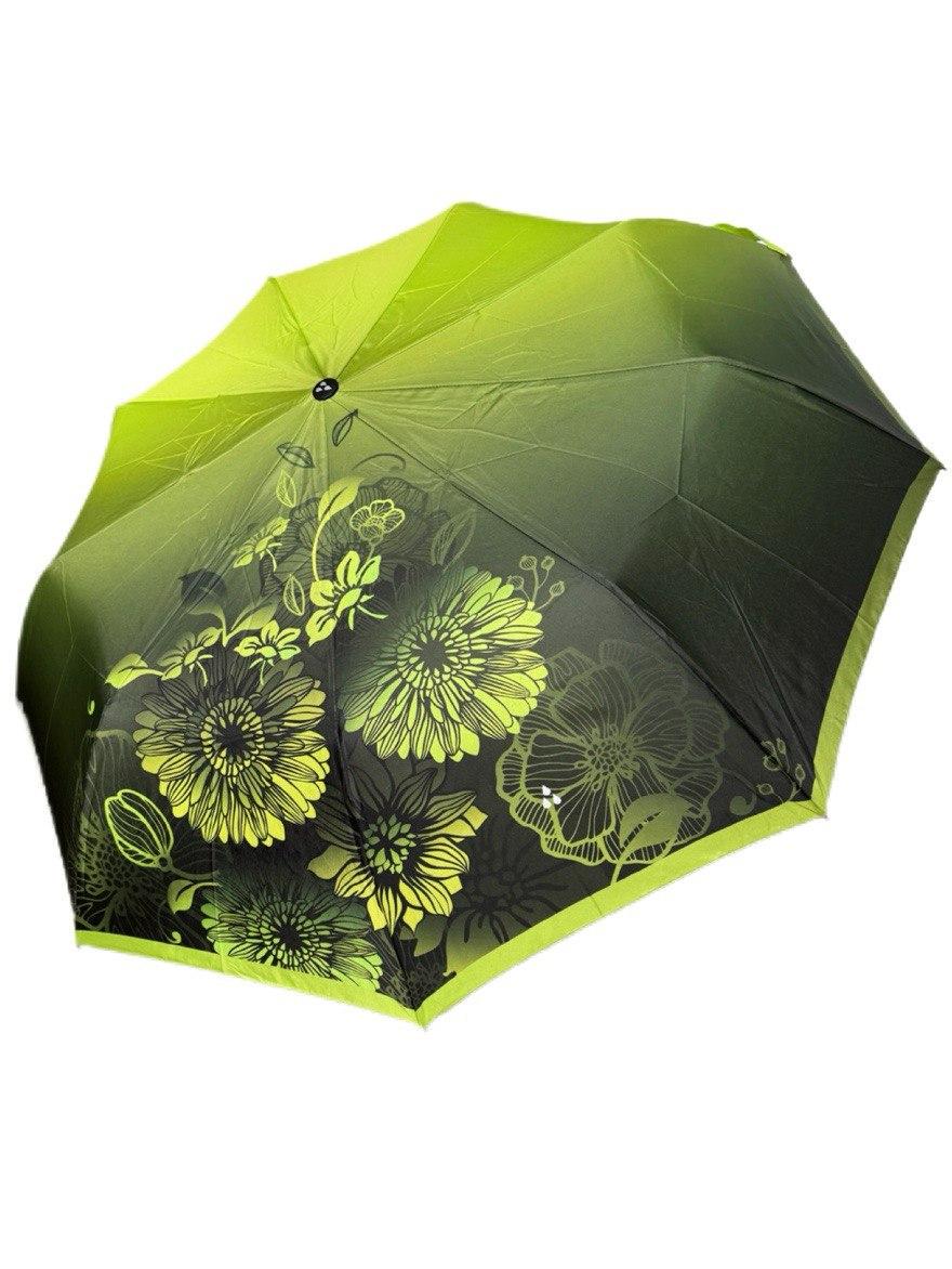 Парасолька жіноча напівавтомат Срібний Дощ 9 спиць (6025)