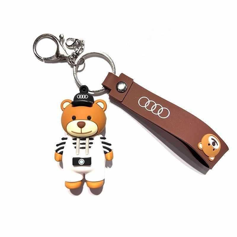 Брелок Audi Sport Мишка для ключей и автомобиля 7 см Брелок Audi Sport Мишка для ключей и автомобиля 7 см