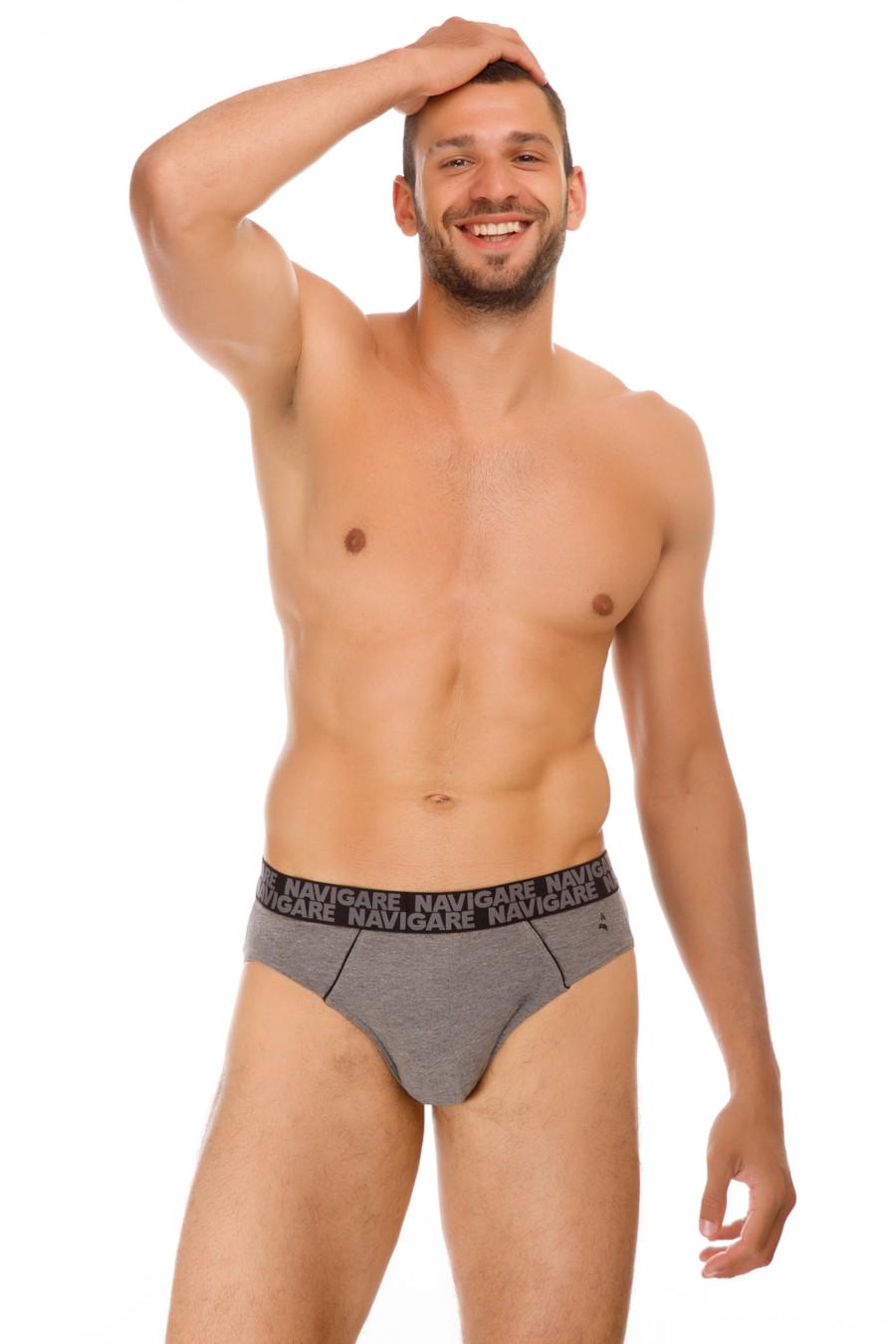 Трусы слип Navigare р. 48/M Серый (57205)