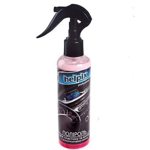 Полироль для пластика и винила HELPIX Professional 200мл тригер (БАБЛ ГАМ) (2586)