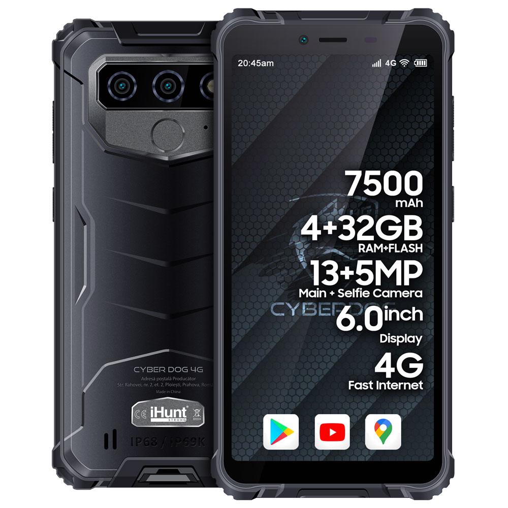 Смартфон iHunt Cyber Dog 4G 4/32 Гб 7500 мАг Black - фото 3