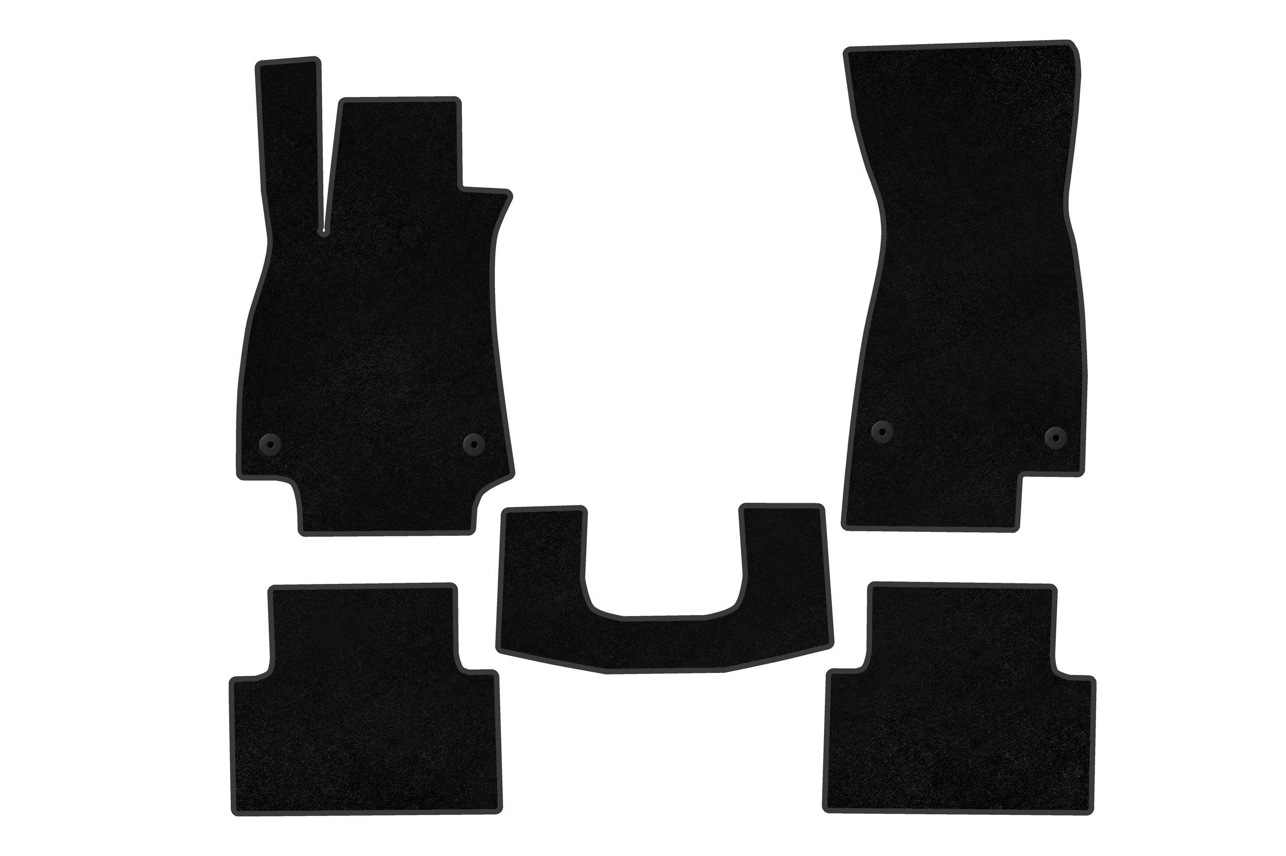 Коврики автомобильные Classic V2 Digital Designs для Audi A5 2024– гг. ткань Черный (184739)