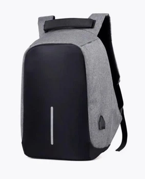 Рюкзак-антивор с USB Серый