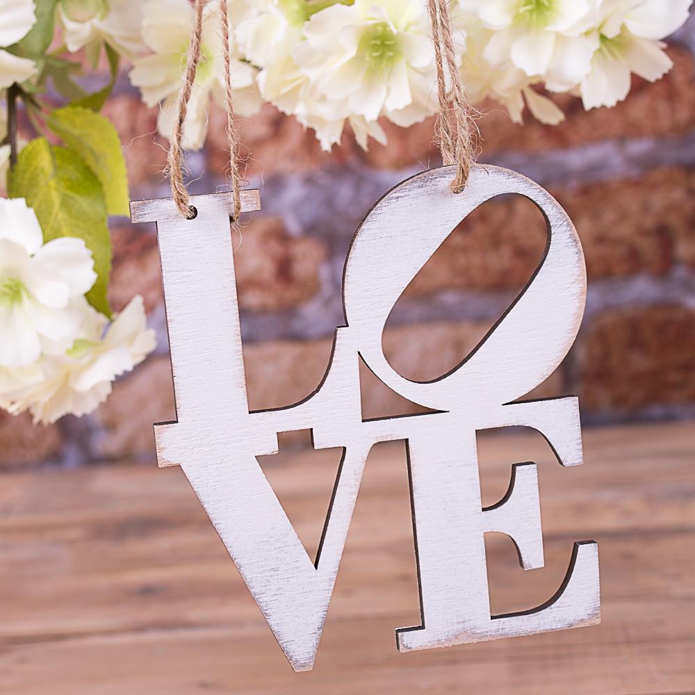 Подвеска LOVE Белый (2795)