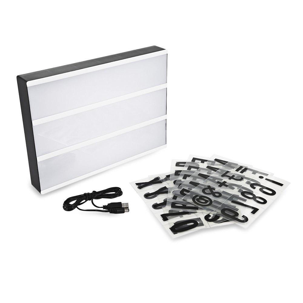 Лайтбокс 80 букв Lightbox А4 (1254664891)