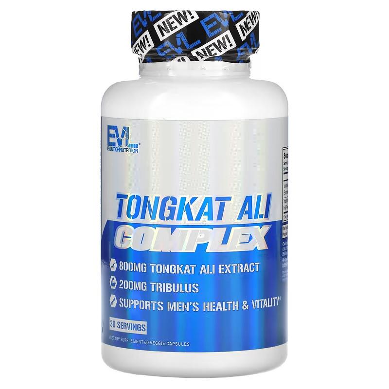 Комплекс бустеры тестостерона EVLution Nutrition Tongkat Ali Complex 800 mg 60 капс. (00000038277)