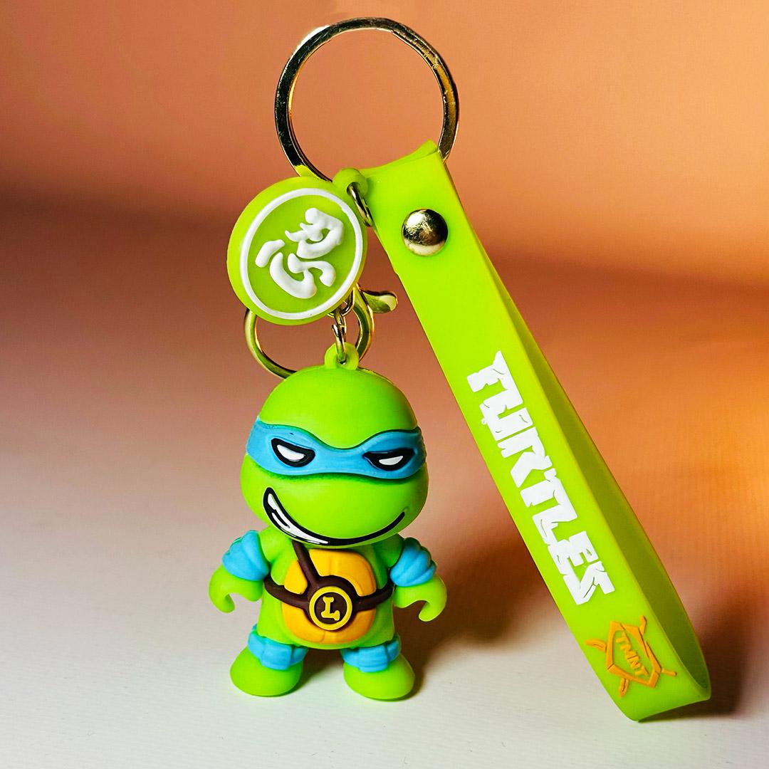 Брелок силиконовый Ninja Turtles Leonardo (00000002287)