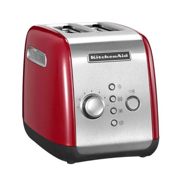 Тостер KitchenAid на 2 тоста Красный (5KMT221EER) - фото 1