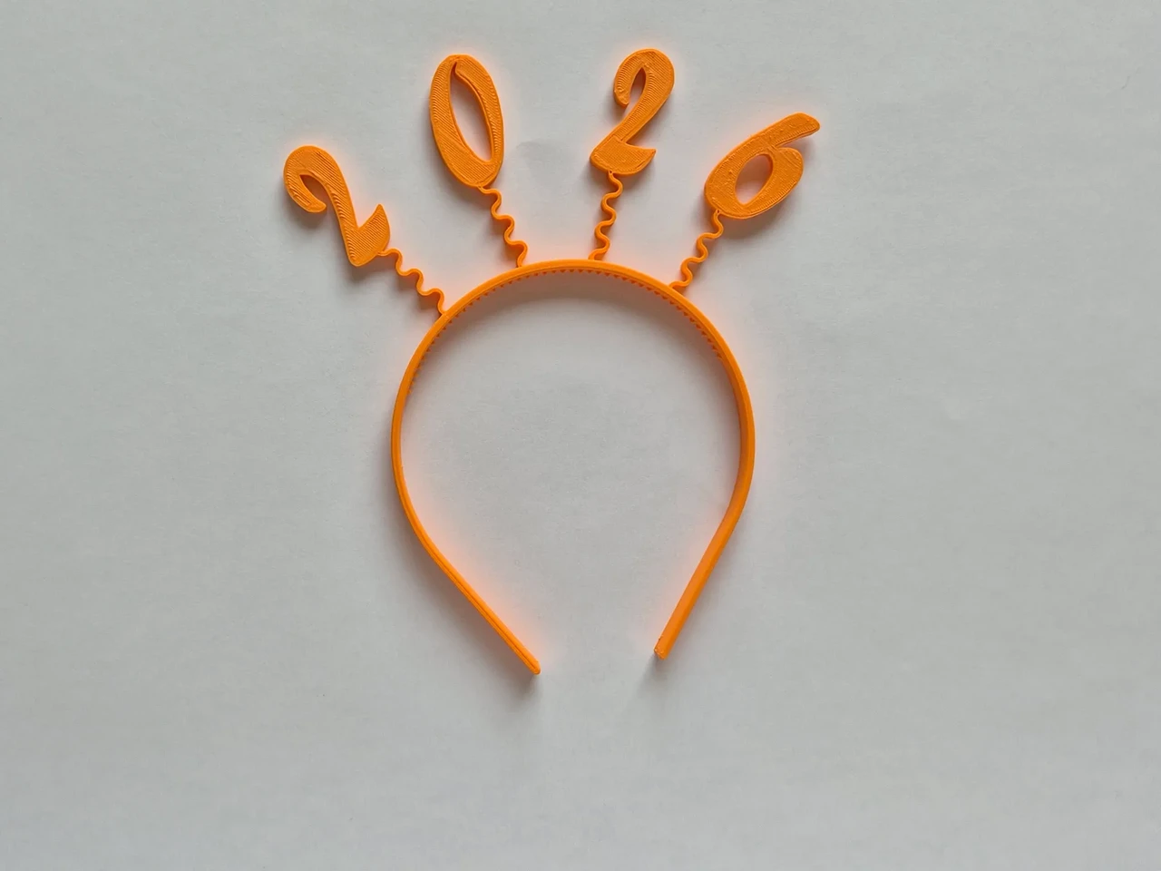 Ободок 2026 Hairband 25 см 3D-печать