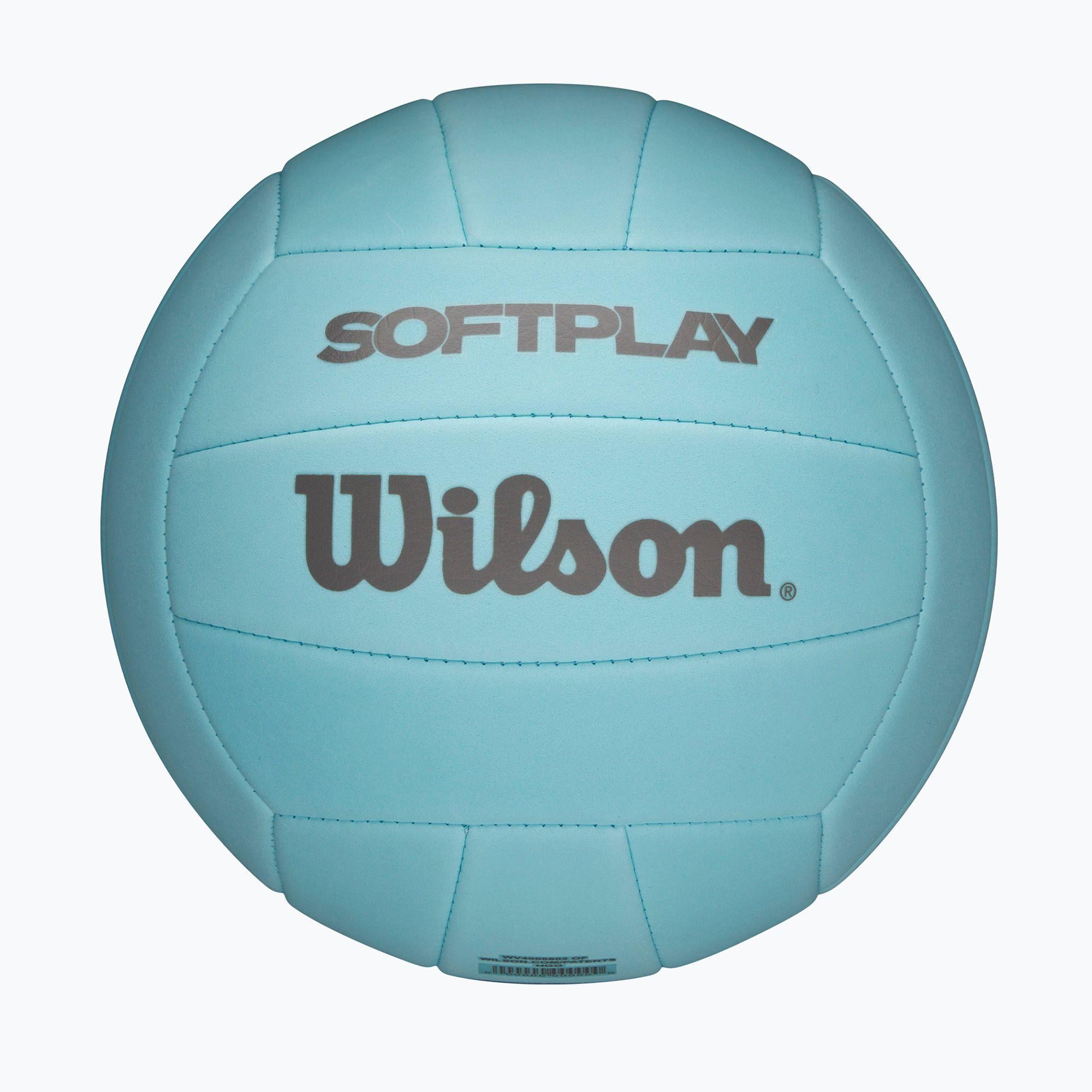 М'яч волейбольний Wilson SOFT PLAY OF р. 5 Blue (WV4008802XBOF 5)