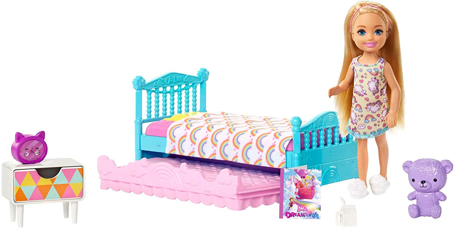 Ігровий набір лялька Barbie Club Chelsea Bedtime Playset (FXG83)