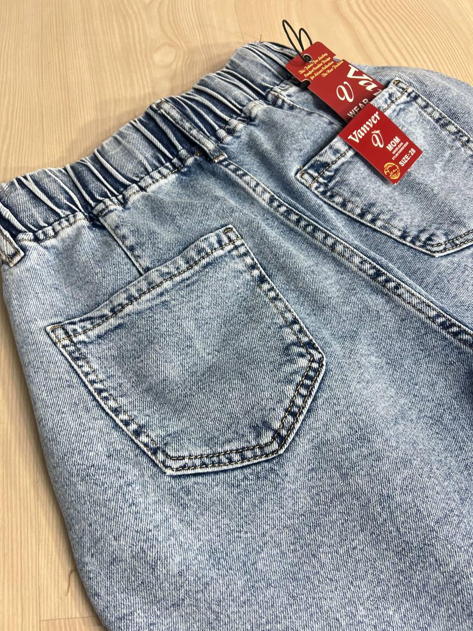 Шорты женские джинсовые Vanver 8202 бермуды с резинкой стрейчевые р. 29 Голубой (4182) - фото 10 Шорты женские джинсовые Vanver 8202 бермуды с резинкой стрейчевые р. 29 Голубой (4182) - фото 10