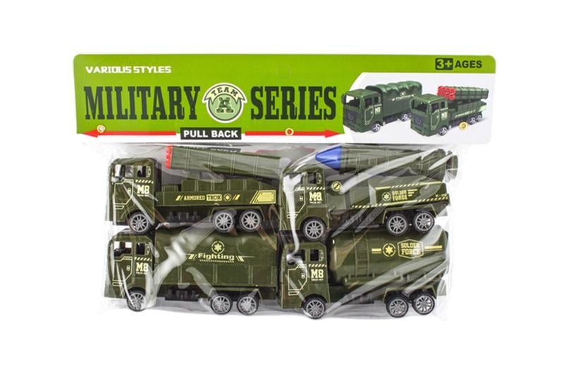 Набір інерційних військових машин 4 шт. (28722155)