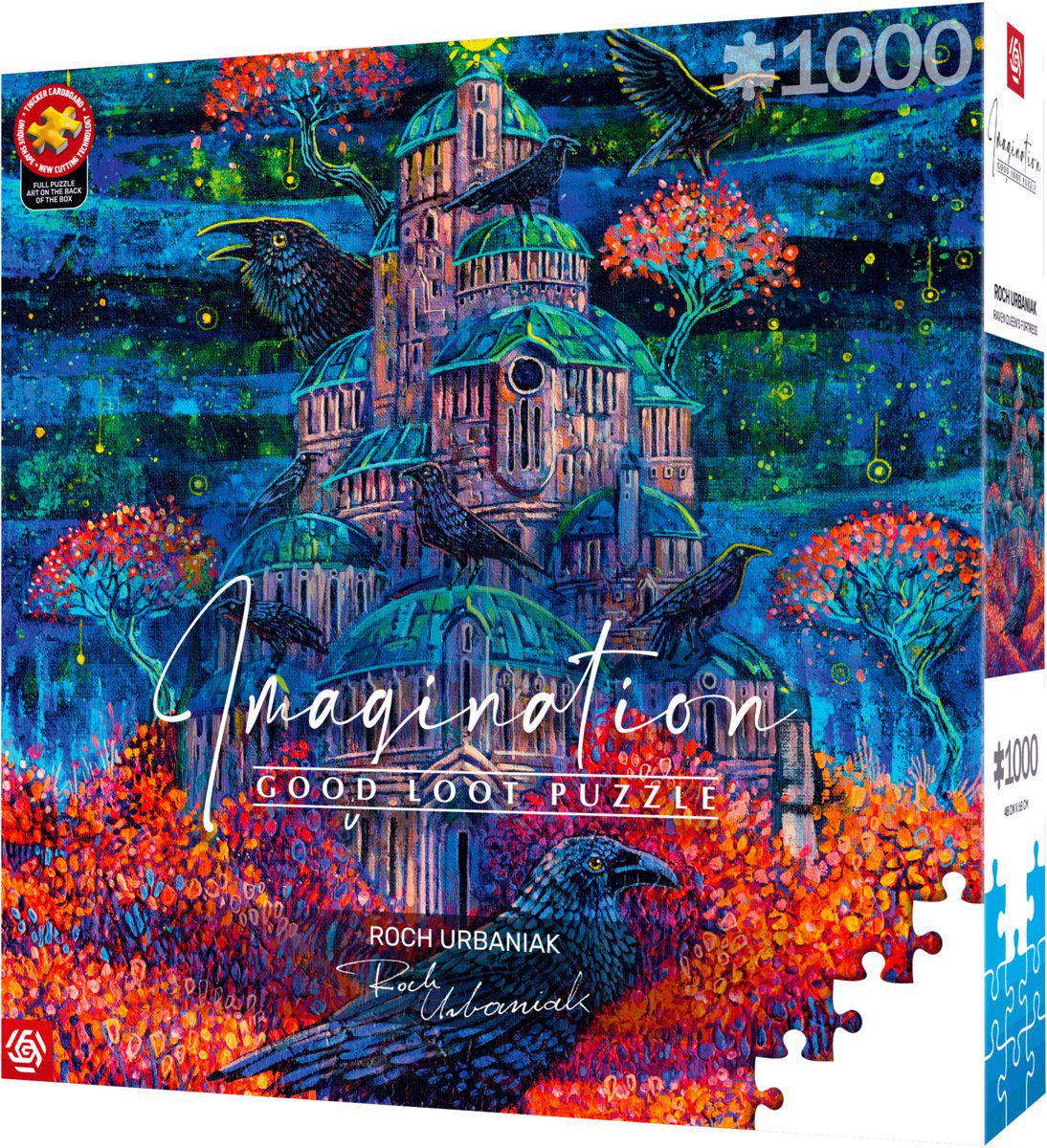 Пазл GoodLoot Imagination Roch Urbaniak Raven Queen's Fortress 1000 шт. (5908305249764)
