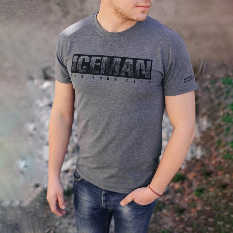 Футболка Ice Man XL Серый (6073)