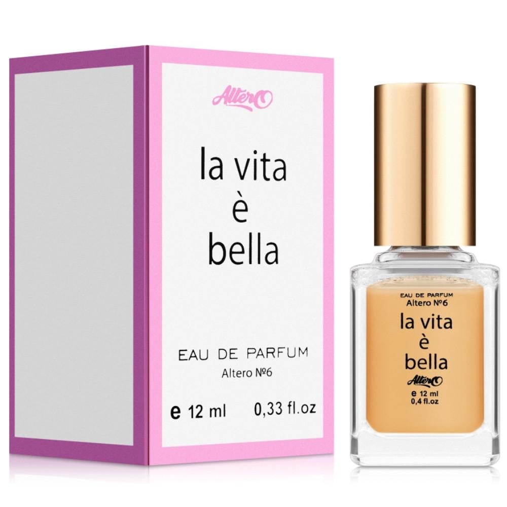 Вода парфюмированная для женщин Altero № 6 La vita è bella 12 мл (4820107594365)